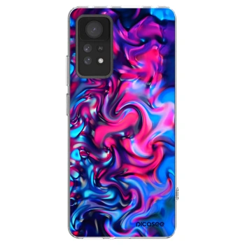Picasee husă transparentă din silicon pentru Xiaomi Redmi Note 11 Pro 5G - Redlight