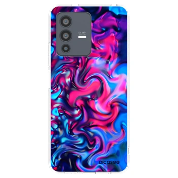 Picasee husă transparentă din silicon pentru Vivo V23 5G - Redlight