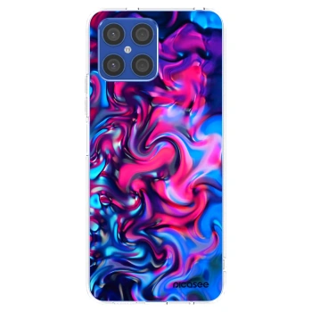 Picasee husă transparentă din silicon pentru Honor X8 4G - Redlight