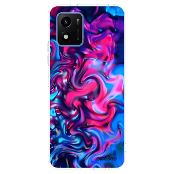 Picasee husă transparentă din silicon pentru Vivo Y01 - Redlight
