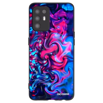 Picasee husă neagră din silicon pentru OPPO A94 5G - Redlight