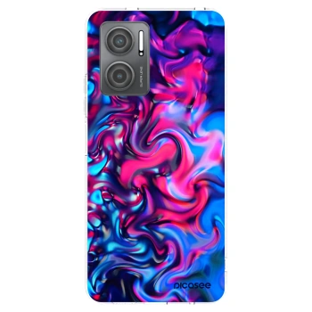 Picasee husă transparentă din silicon pentru Xiaomi Redmi 10 5G - Redlight