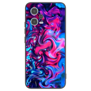 Picasee husă neagră din silicon pentru Xiaomi Redmi Note 12 5G - Redlight