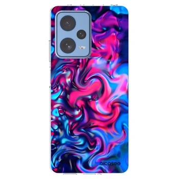 Picasee husă transparentă din silicon pentru Xiaomi Redmi Note 12 Pro 5G - Redlight