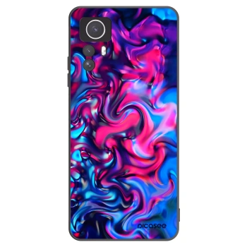 Picasee husă neagră din silicon pentru Xiaomi Redmi Note 12S - Redlight