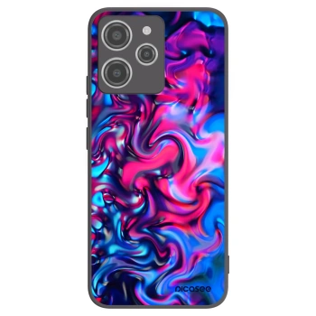 Picasee husă neagră din silicon pentru Xiaomi Redmi 12 4G - Redlight