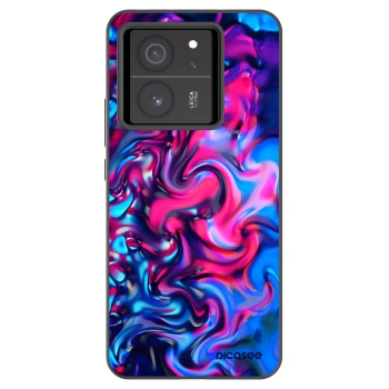 Picasee husă neagră din silicon pentru Xiaomi 13T - Redlight