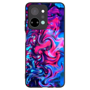 Picasee husă neagră din silicon pentru Honor X7a - Redlight