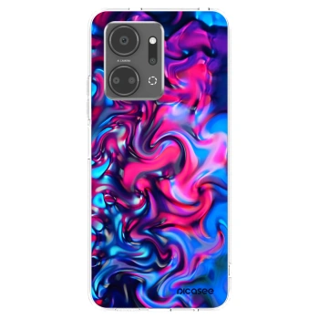 Picasee husă transparentă din silicon pentru Honor X7a - Redlight
