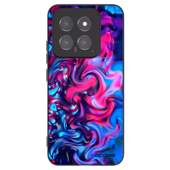 Picasee husă neagră din silicon pentru Xiaomi 14 - Redlight