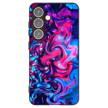 Picasee husă neagră din silicon pentru Samsung Galaxy S24 S921B 5G - Redlight