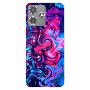 Picasee husă transparentă din silicon pentru Xiaomi Redmi 12 5G - Redlight