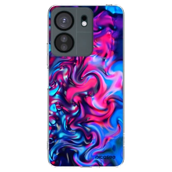 Picasee husă transparentă din silicon pentru Xiaomi Redmi 13C 4G - Redlight