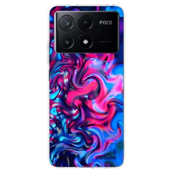 Picasee husă transparentă din silicon pentru Xiaomi Poco X6 Pro - Redlight