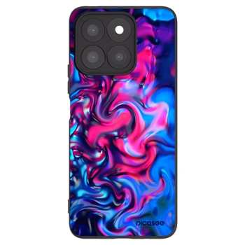Picasee husă neagră din silicon pentru Honor X8b - Redlight