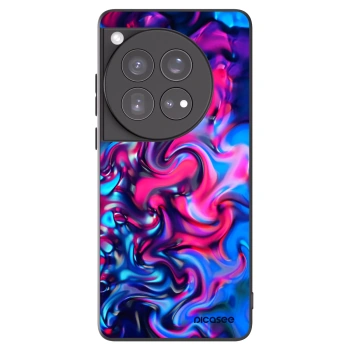 Picasee husă neagră din silicon pentru OnePlus 12 5G - Redlight