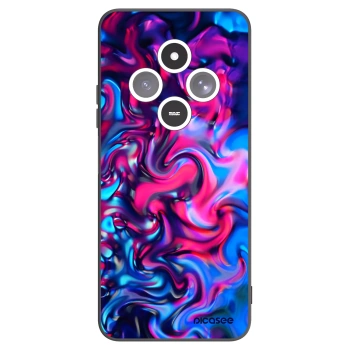 Picasee husă neagră din silicon pentru Xiaomi Redmi 14C - Redlight