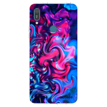 Picasee husă transparentă din silicon pentru Huawei Y7 2019 - Redlight