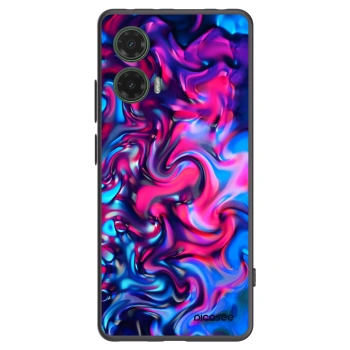 Picasee husă neagră din silicon pentru Motorola Moto G35 5G - Redlight