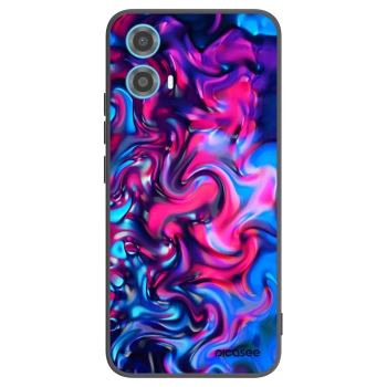 Picasee husă neagră din silicon pentru Motorola Moto G34 5G - Redlight