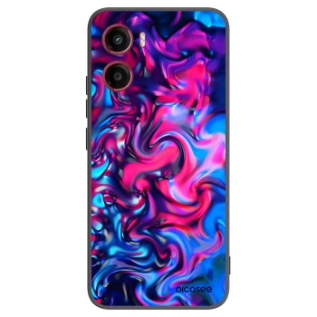 Picasee husă neagră din silicon pentru Motorola Moto G05 - Redlight