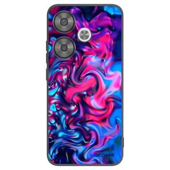 Picasee husă neagră din silicon pentru Xiaomi Poco F6 - Redlight