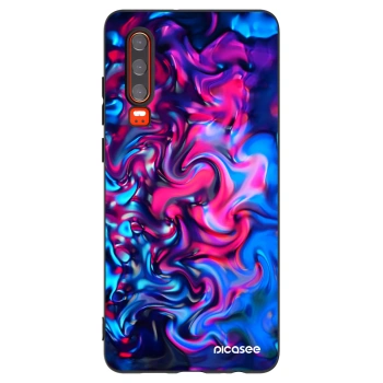 Picasee husă neagră din silicon pentru Huawei P30 - Redlight