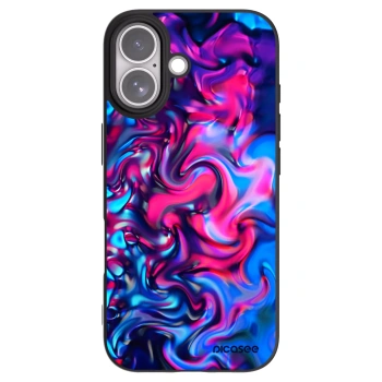 Picasee husă neagră din silicon pentru Apple iPhone 17 - Redlight