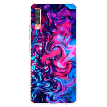 Picasee husă transparentă din silicon pentru Samsung Galaxy A70 A705F - Redlight