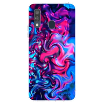 Picasee husă transparentă din silicon pentru Samsung Galaxy A40 A405F - Redlight