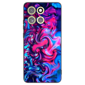 Picasee husă neagră din silicon pentru Motorola Moto G86 Power 5G - Redlight