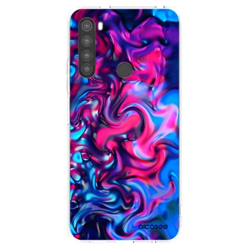 Picasee husă transparentă din silicon pentru Xiaomi Redmi Note 8 - Redlight