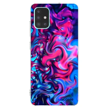 Picasee husă transparentă din silicon pentru Samsung Galaxy A51 A515F - Redlight