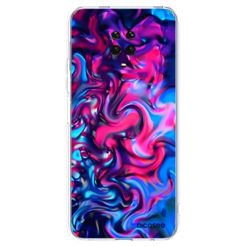 Picasee husă transparentă din silicon pentru Xiaomi Redmi Note 9 Pro - Redlight