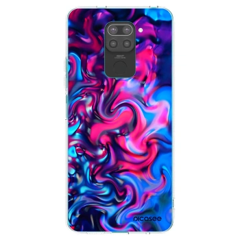 Picasee husă neagră din silicon pentru Xiaomi Redmi Note 9 - Redlight