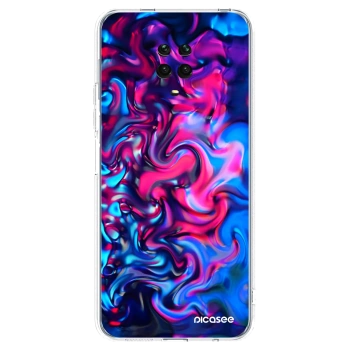Picasee husă transparentă din silicon pentru Xiaomi Redmi Note 9S - Redlight