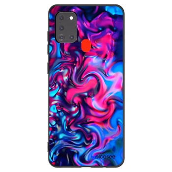 Picasee husă neagră din silicon pentru Samsung Galaxy A21s - Redlight