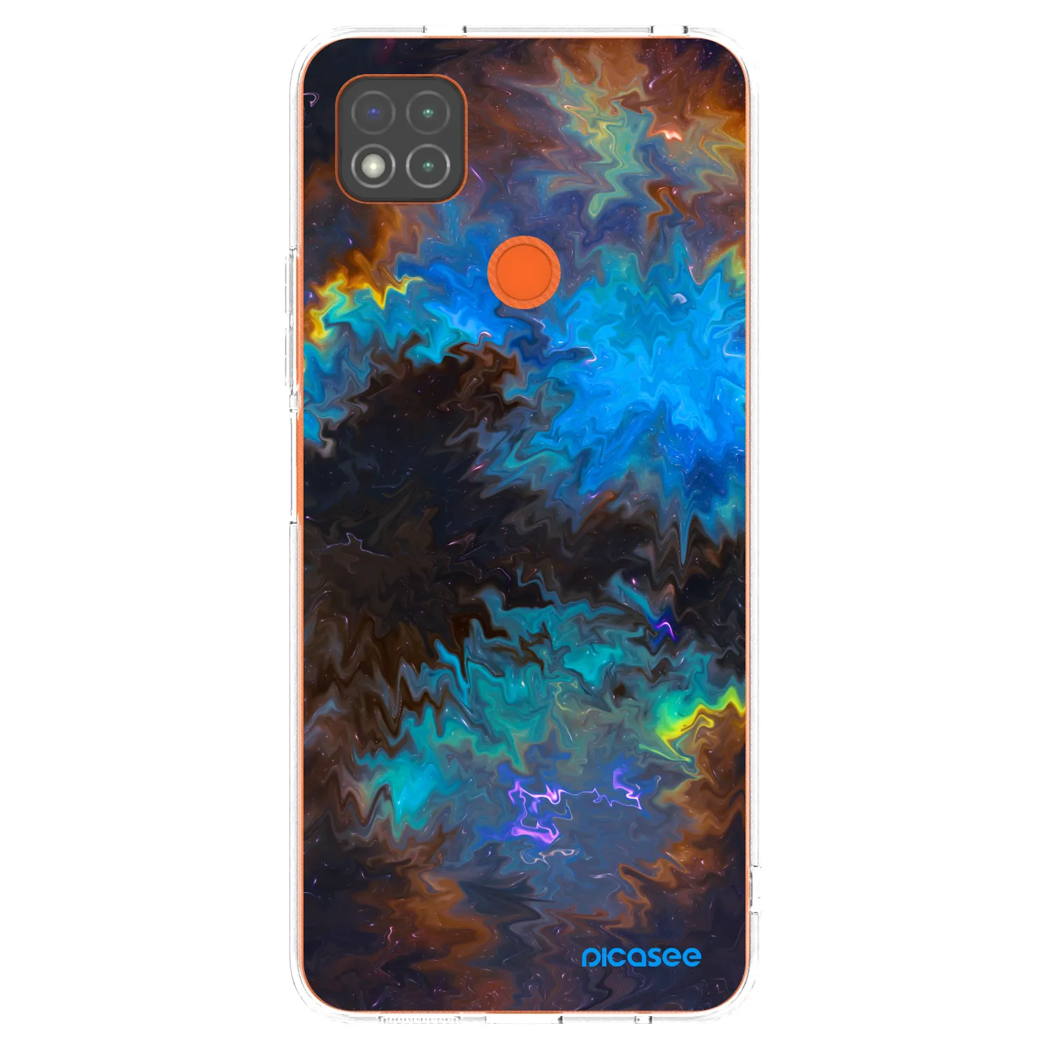 Picasee husă transparentă din silicon pentru Xiaomi Redmi 9C - Space