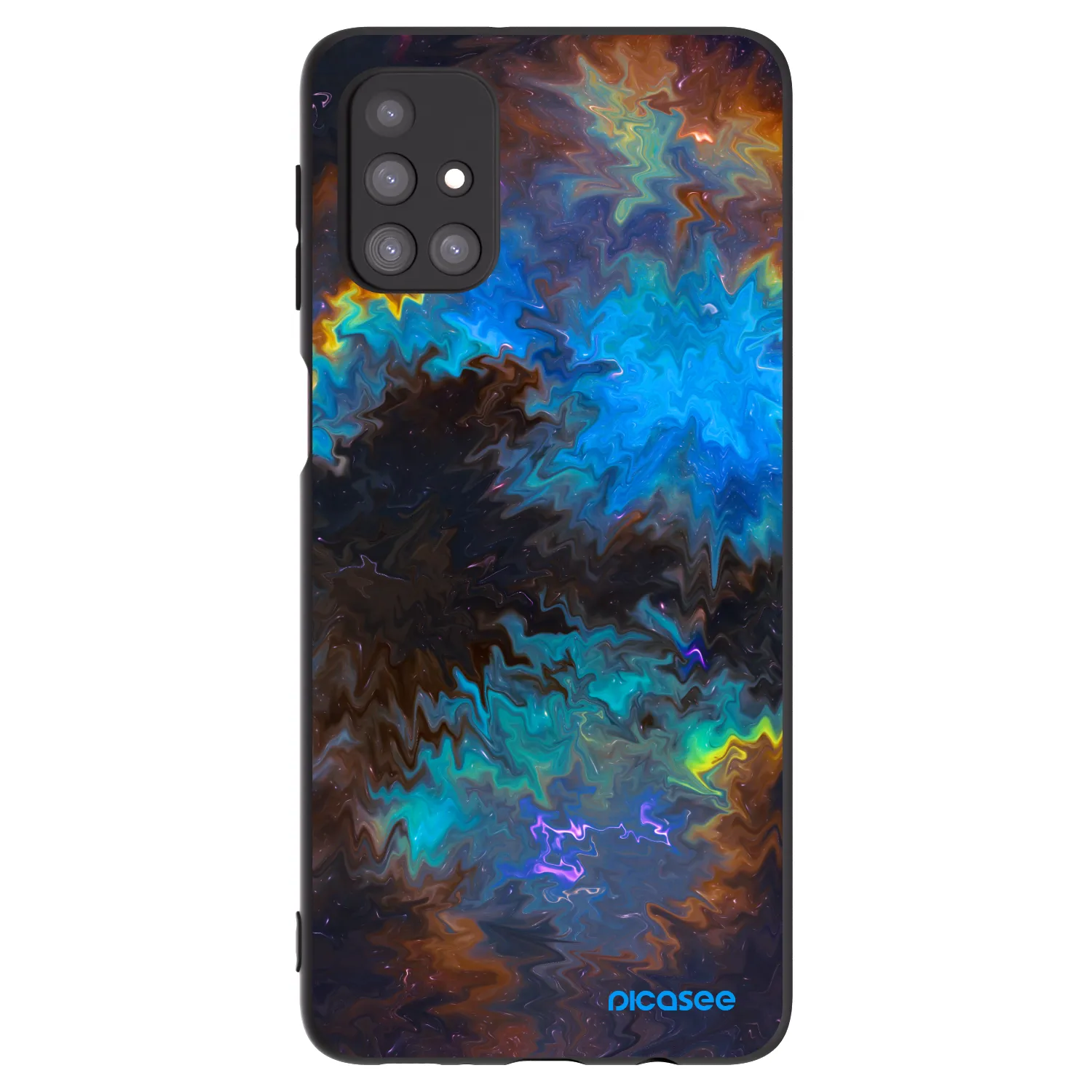 Picasee husă neagră din silicon pentru Samsung Galaxy M31s - Space