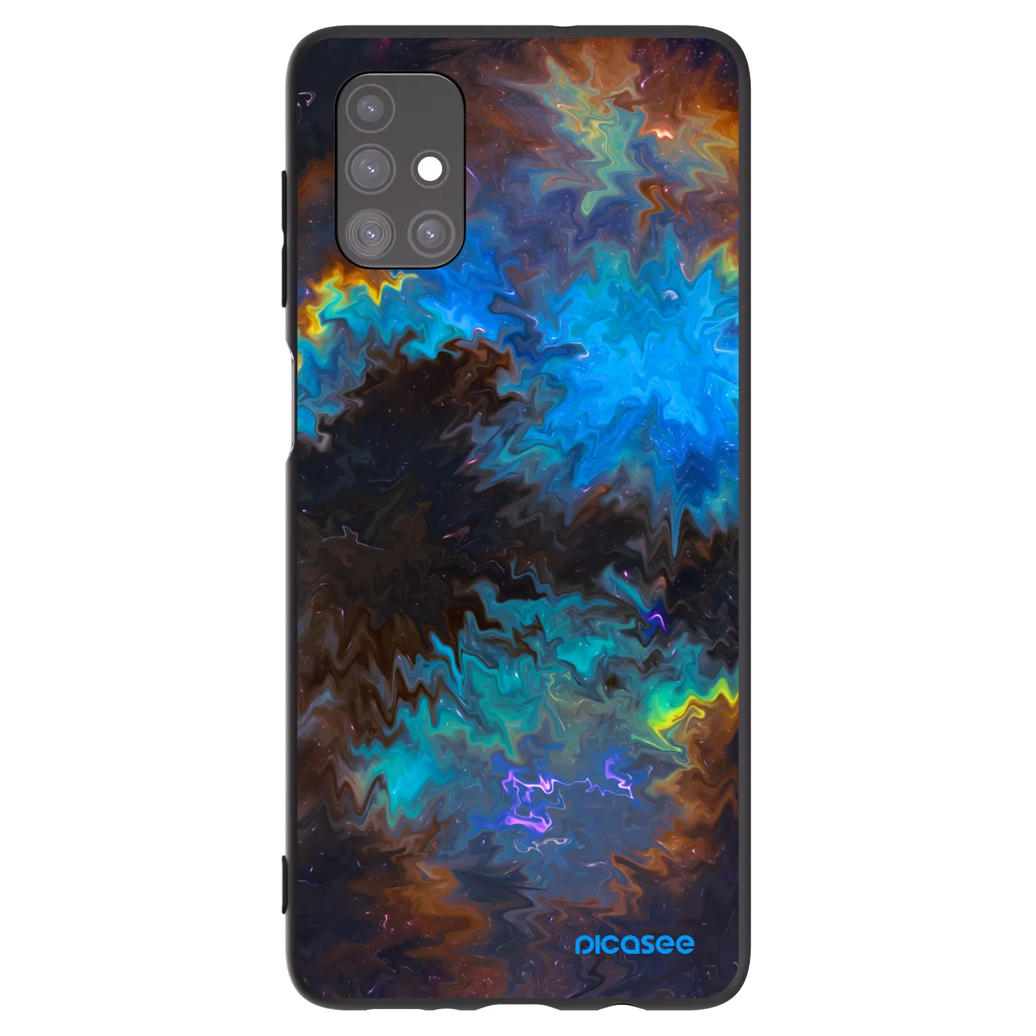 Picasee husă neagră din silicon pentru Samsung Galaxy M51 M515F - Space
