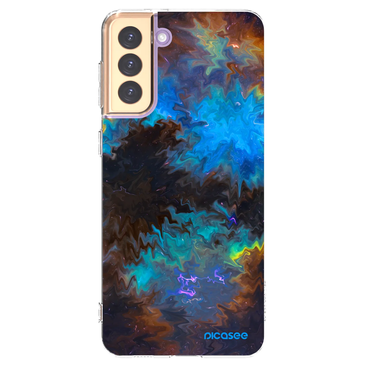 Picasee husă transparentă din silicon pentru Samsung Galaxy S21+ 5G G996F - Space
