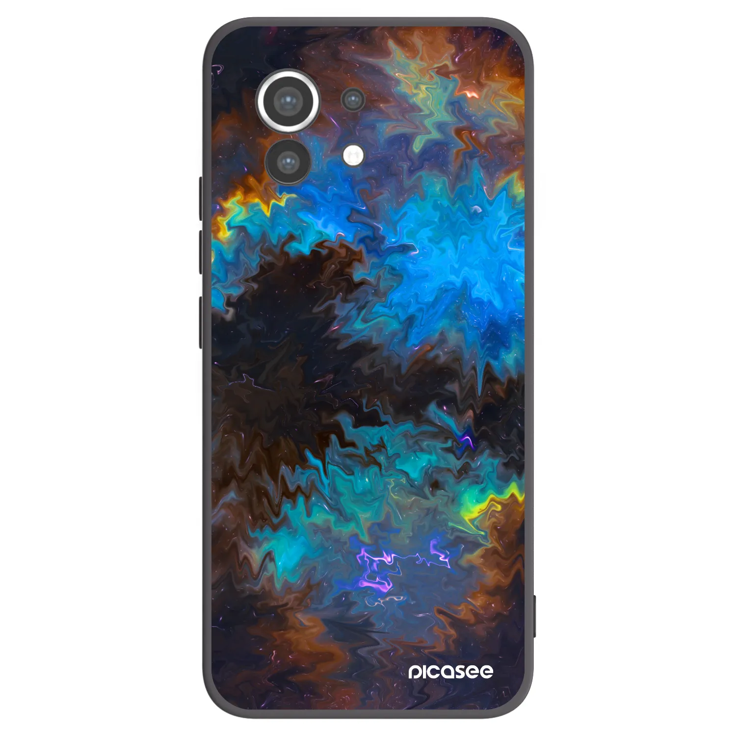 Picasee husă neagră din silicon pentru Xiaomi Mi 11 - Space