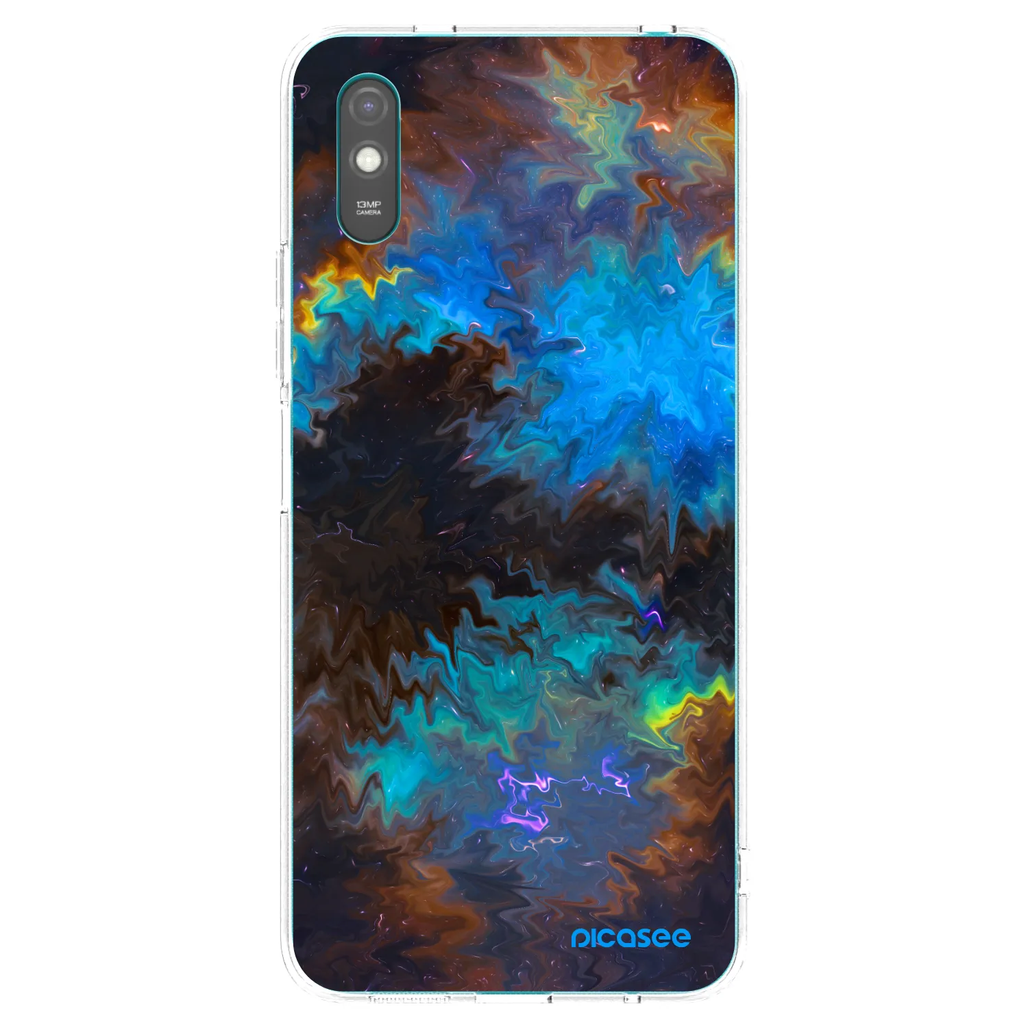 Picasee husă transparentă din silicon pentru Xiaomi Redmi 9AT - Space