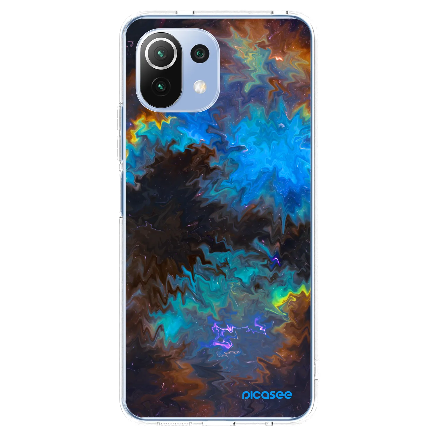 Picasee husă transparentă din silicon pentru Xiaomi Mi 11 Lite - Space