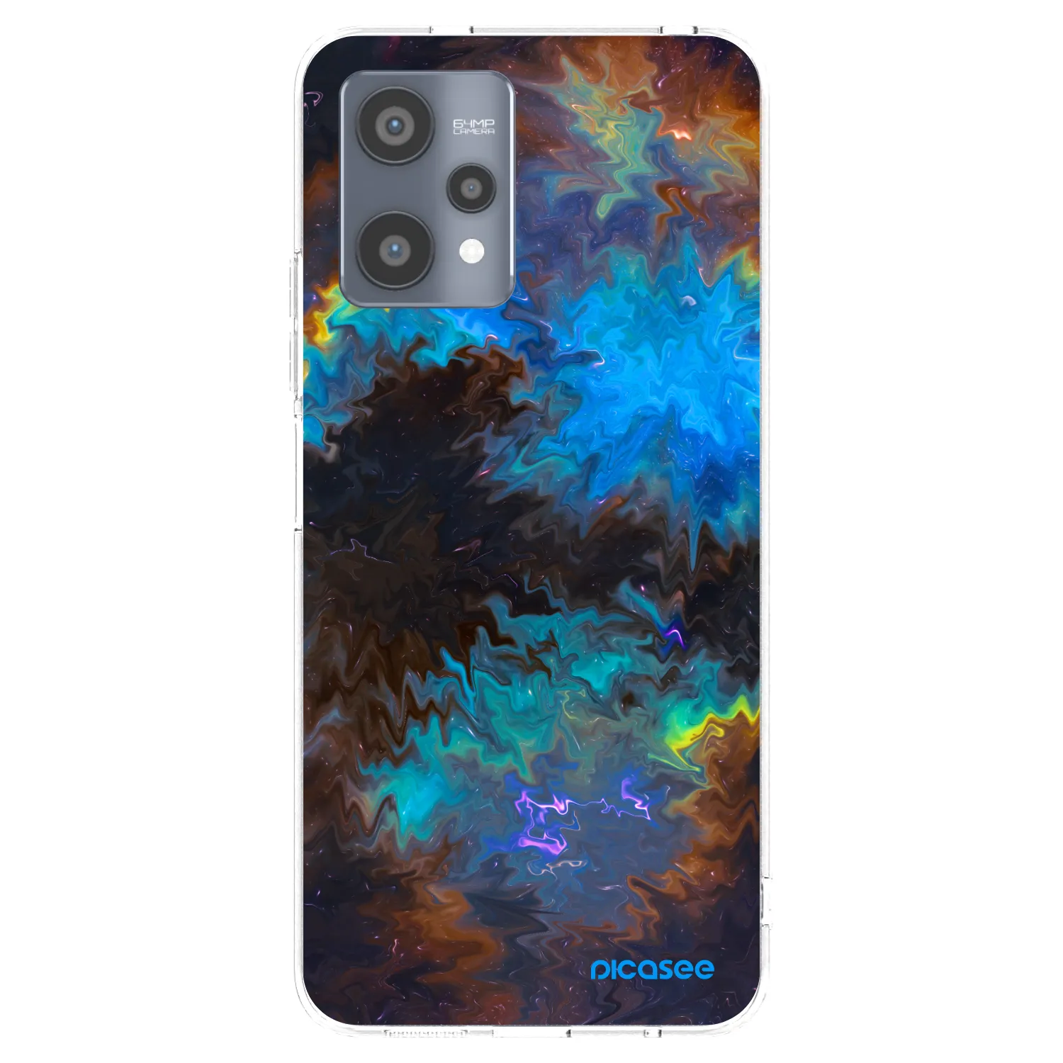 Picasee husă transparentă din silicon pentru Realme 9 Pro 5G - Space