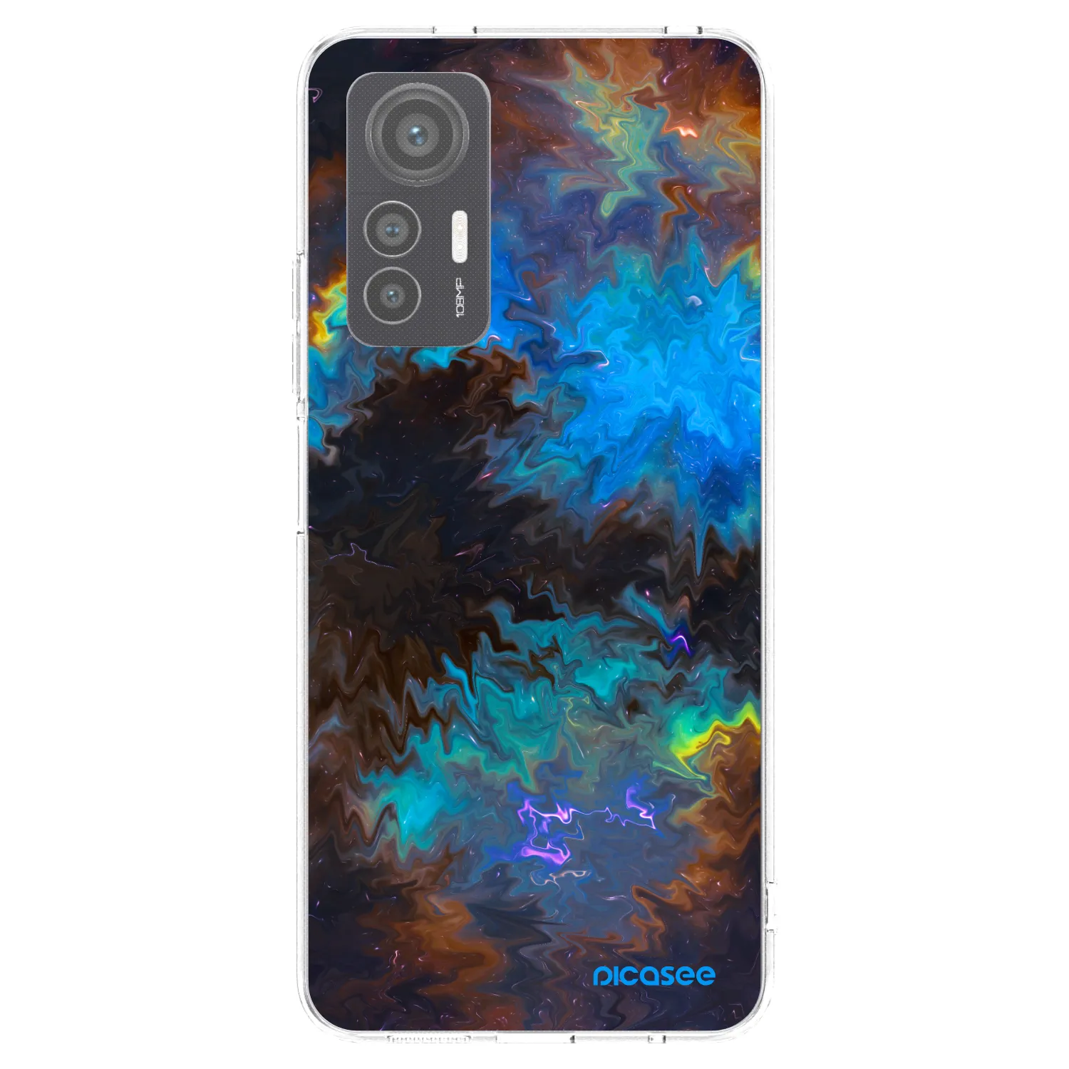 Picasee husă transparentă din silicon pentru Xiaomi 12 Lite - Space