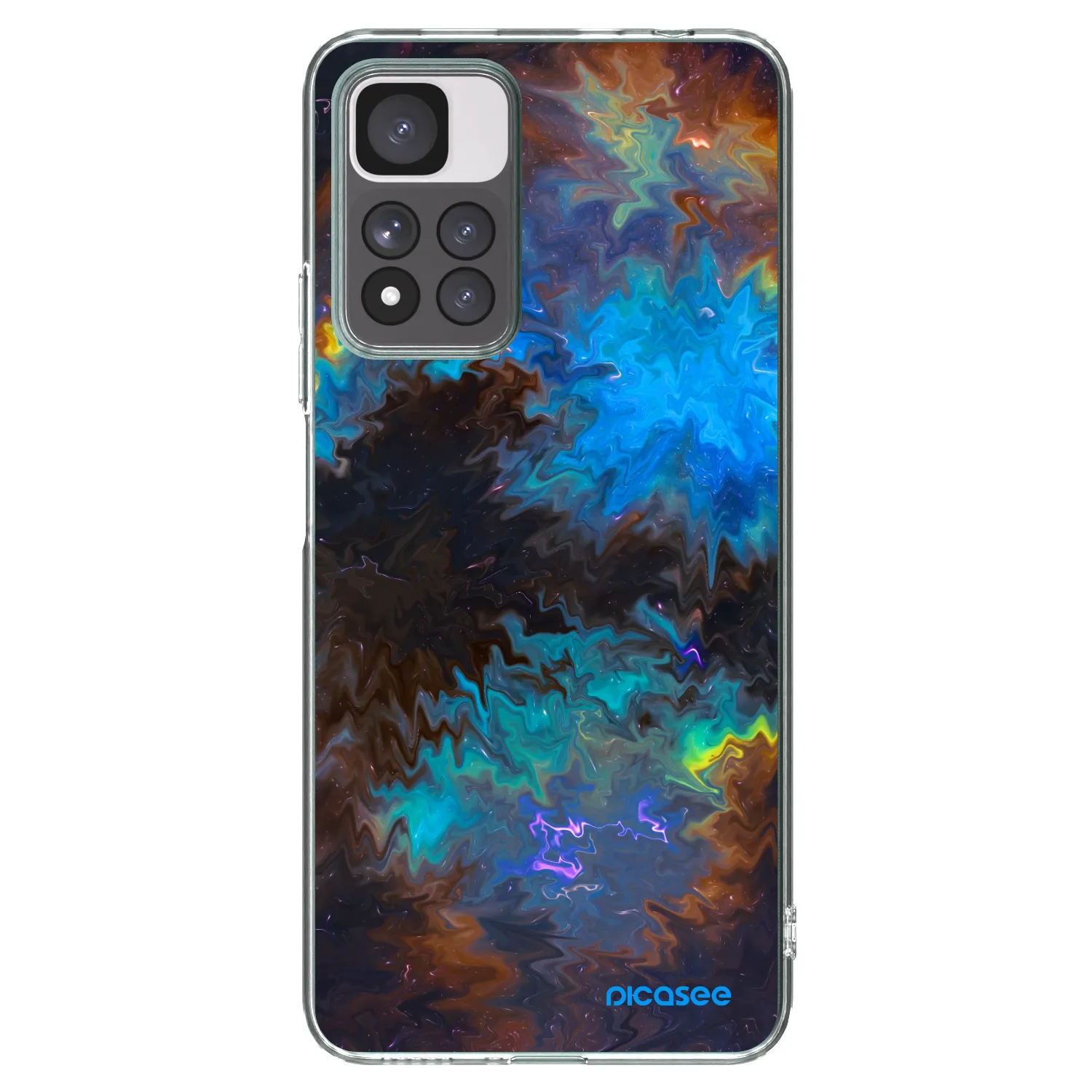 Picasee husă transparentă din silicon pentru Xiaomi Redmi Note 11 Pro+ 5G - Space