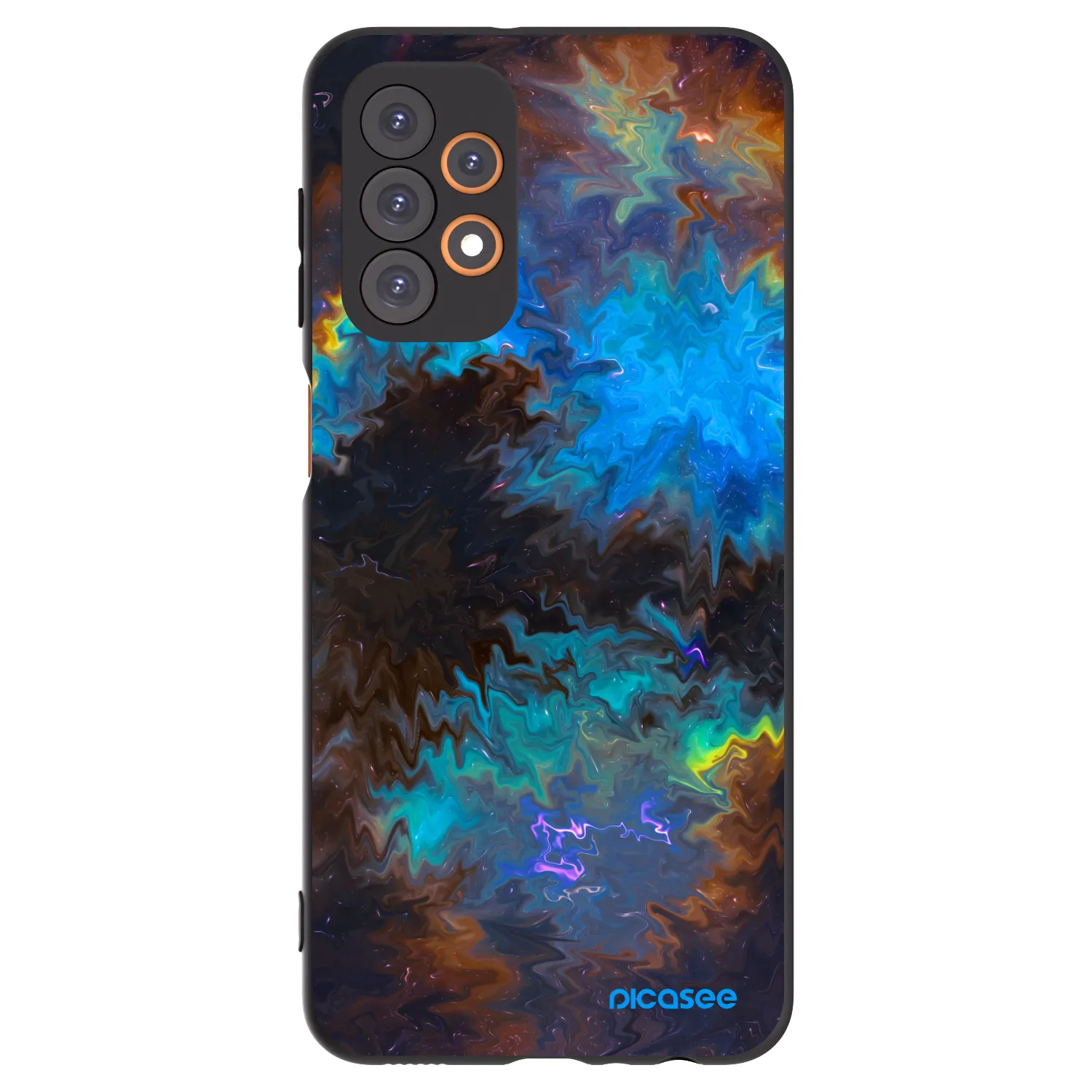 Picasee husă neagră din silicon pentru Samsung Galaxy A23 A236B 5G - Space