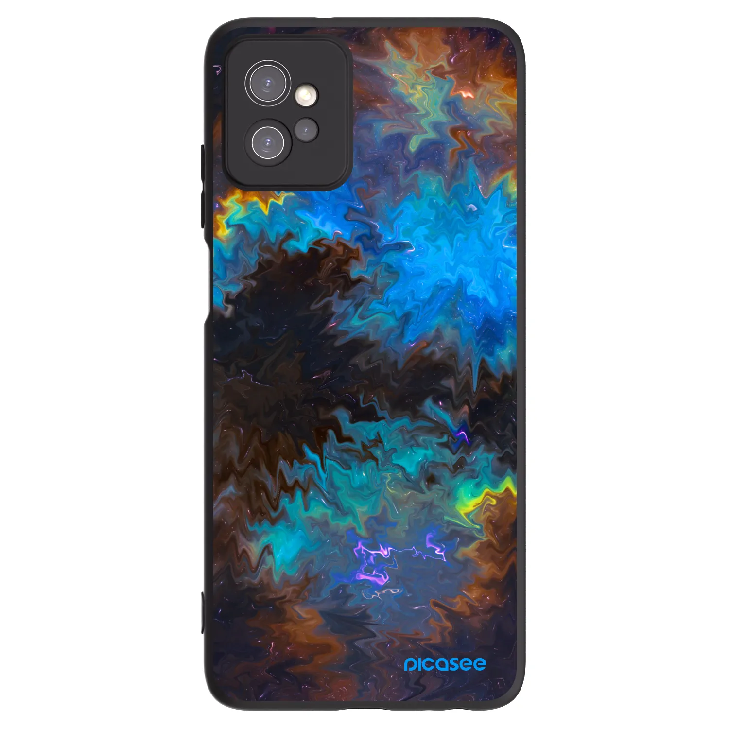 Picasee husă neagră din silicon pentru Motorola Moto G32 - Space