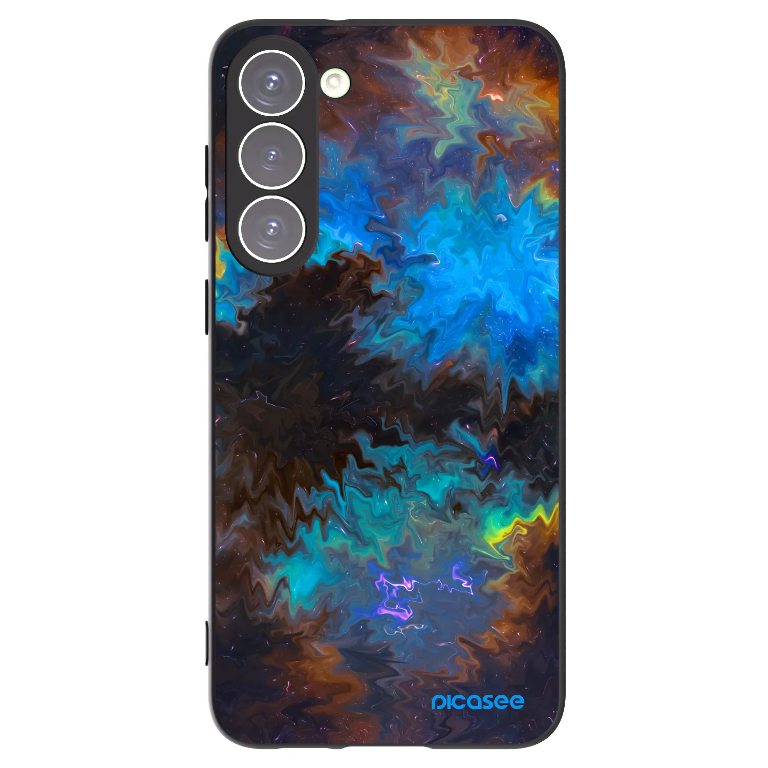 Picasee husă neagră din silicon pentru Samsung Galaxy S23+ 5G - Space